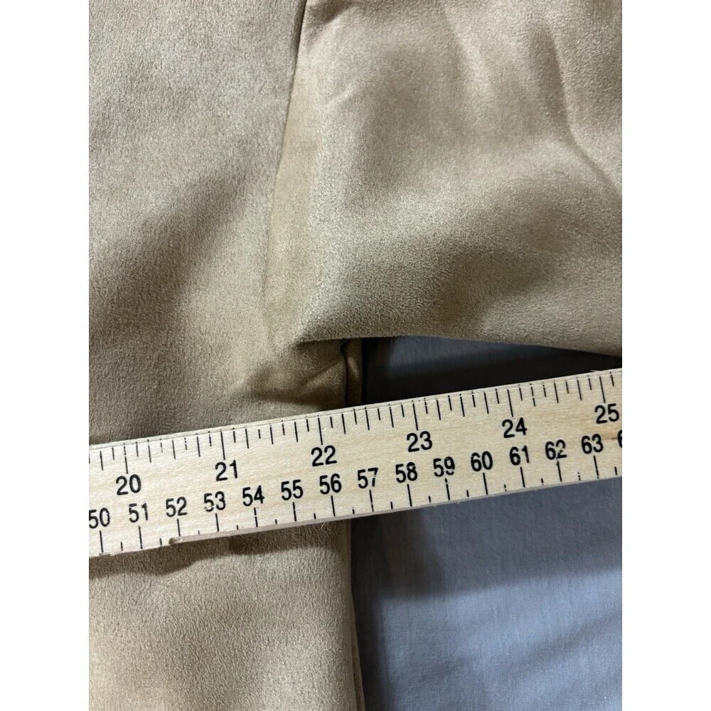 J Jill Womens Faux Suede Super Soft Stretch Shacket PL Petite Large L